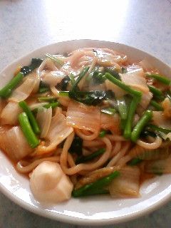 野菜たっぷりで!オイスターあんかけうどん-レシピのメイン写真