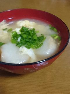 簡単☆お麩と卵のお味噌汁☆-レシピのメイン写真