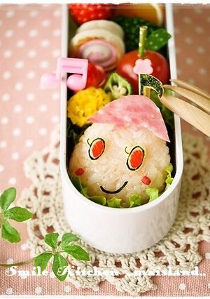 でこぼこフレンズ＊メロディーヌ♪キャラ弁-レシピのメイン写真