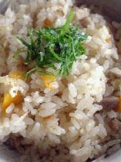 はなびし草の鶏ごぼうの炊き込み御飯-レシピのメイン写真