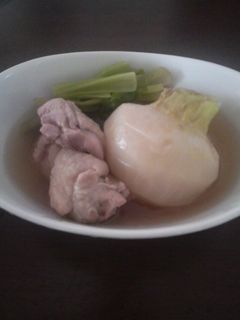 鶏肉とかぶらの煮物-レシピのメイン写真