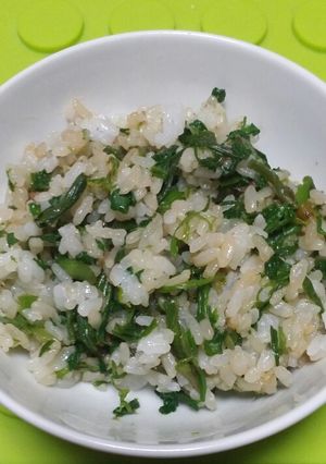 せりご飯-レシピのメイン写真