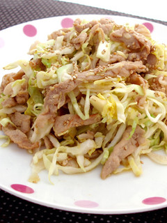 キャベツと豚肉のごま風味【春キャベツ】-レシピのメイン写真
