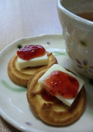 簡単おやつ☆チーズケーキ味-レシピのメイン写真