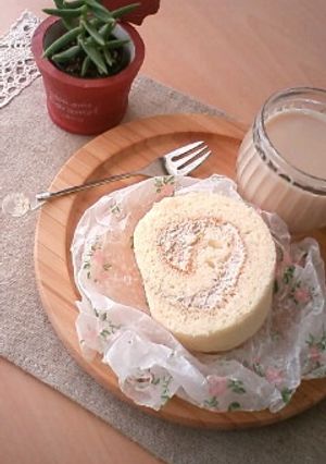 しっとりｼﾌｫﾝﾛｰﾙ♪-レシピのメイン写真
