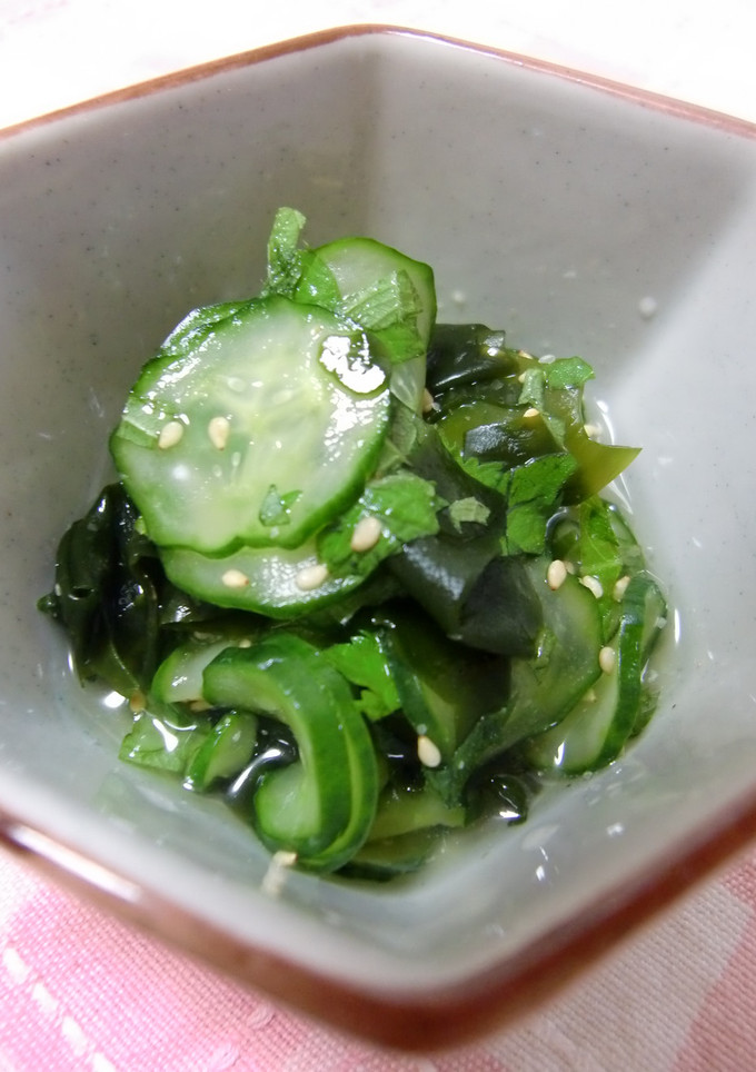さっぱり☆わかめときゅうりの酢の物-レシピのメイン写真