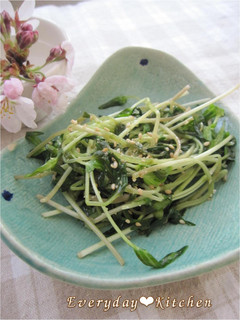 空心菜の新芽炒め-レシピのメイン写真