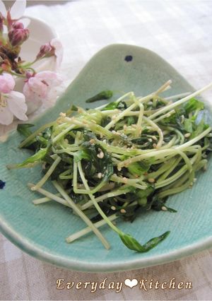 空心菜の新芽炒め-レシピのメイン写真