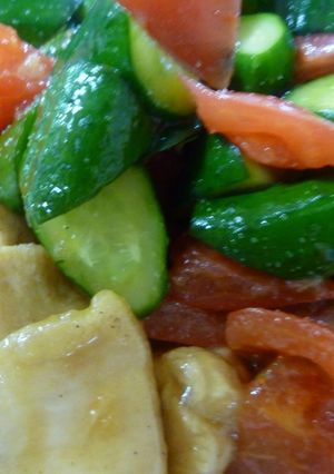 鶏胸肉の中華風マリネサラダ♪-レシピのメイン写真