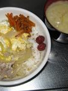 豚玉丼-レシピのメイン写真