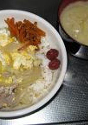 豚玉丼-レシピのメイン写真