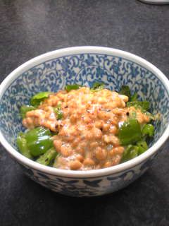 ピーマン納豆丼-レシピのメイン写真