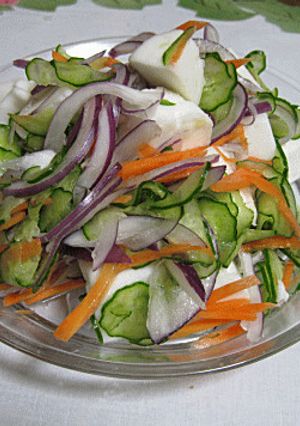 はんぺん野菜サラダ～♪-レシピのメイン写真
