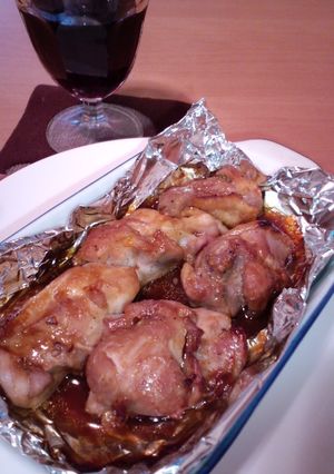 材料2つだけ!簡単すぎるジューシーな鶏肉-レシピのメイン写真