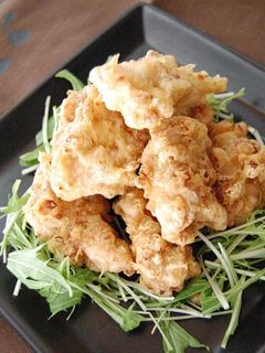 納豆衣 de 鶏の柔らか天ぷら-レシピのメイン写真