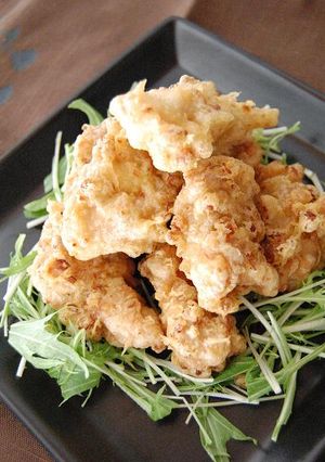 納豆衣 de 鶏の柔らか天ぷら-レシピのメイン写真