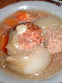 淡路の玉ねぎでつくった肉詰めスープ-レシピのメイン写真