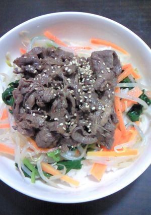 ★カンタン★ビビンバ丼-レシピのメイン写真