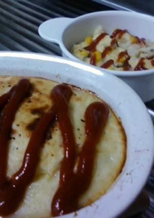 マッシュポテトのせミートローフ-レシピのメイン写真