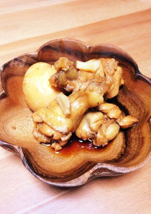 手羽先の甘酢にんにく煮-レシピのメイン写真
