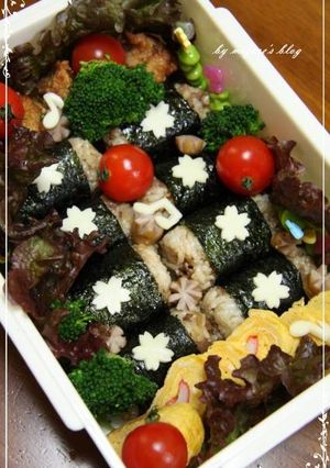 簡単焼肉おにぎり★お花見弁当に★-レシピのメイン写真