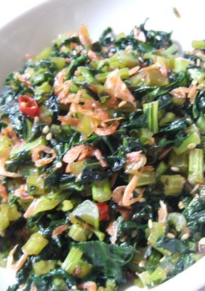 大根の葉の炒め物-レシピのメイン写真