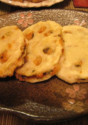 れんこんのはさみ揚げ-レシピのメイン写真