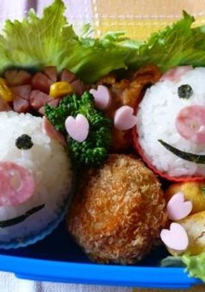 さくらひらひら＊キャラ弁おかず＊-レシピのメイン写真
