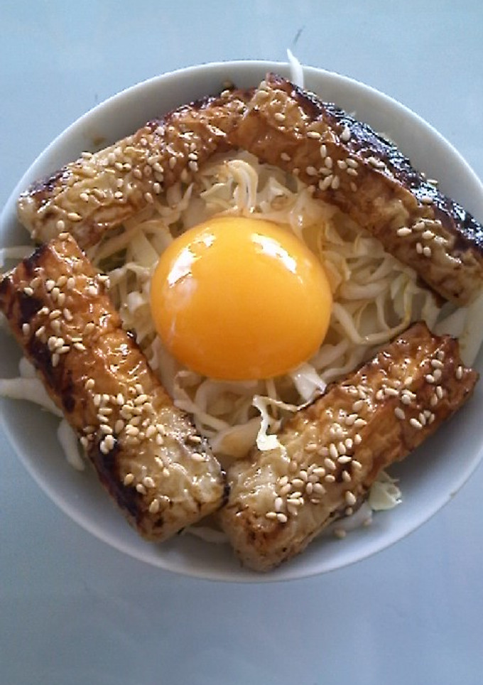 おいしく節約！？ちくわの蒲焼丼★-レシピのメイン写真