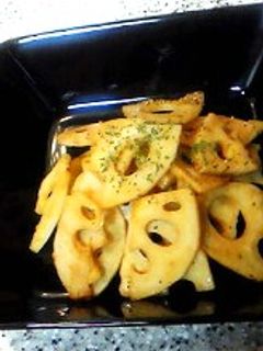 れんこんのカレー醤油★炒め-レシピのメイン写真