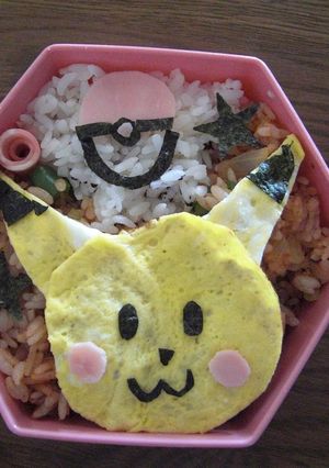 ♪簡単キャラ弁　ピカチュー♪-レシピのメイン写真
