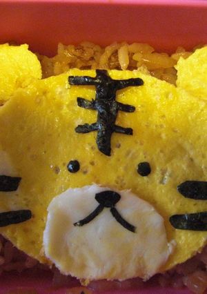 ♪寅年！キャラ弁♪-レシピのメイン写真