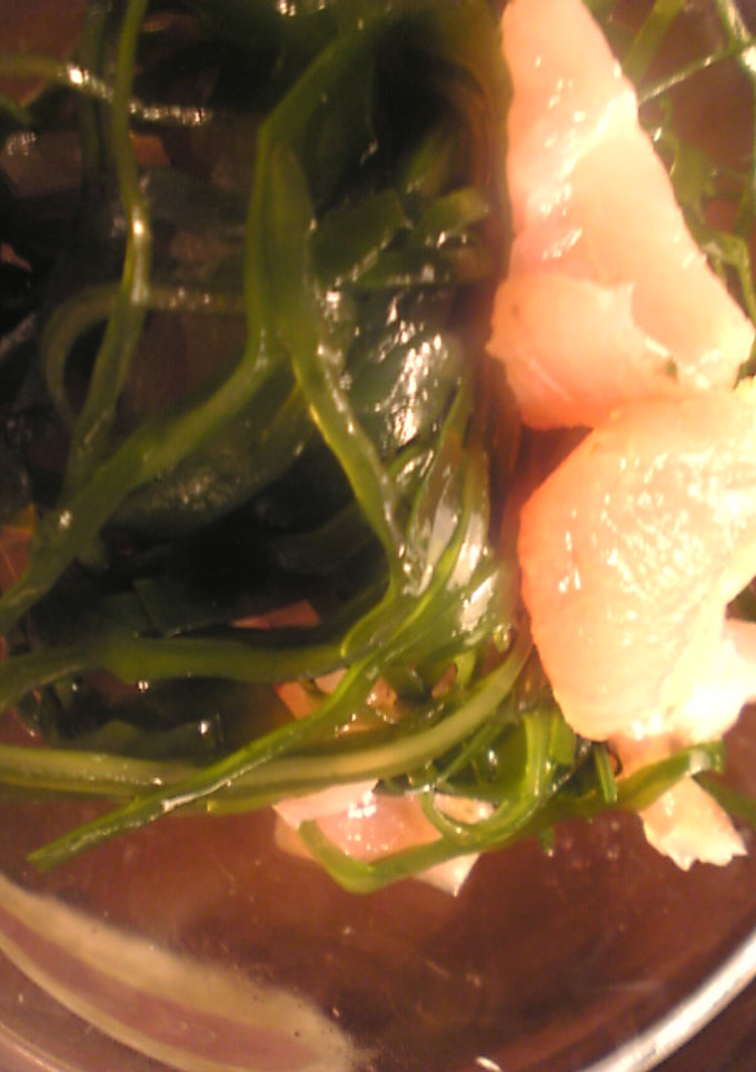 マグロと生昆布と大葉のめんつゆ和え-レシピのメイン写真