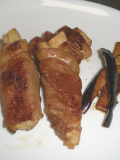 豚ロース薄切り肉で生姜焼き巻き-レシピのメイン写真