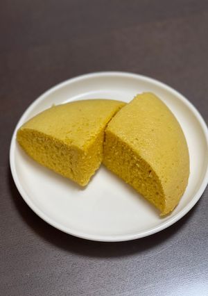 レンジで簡単☆人参米粉蒸しパン♪-レシピのメイン写真