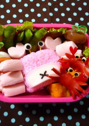 カニさんの親子お弁当❀-レシピのメイン写真