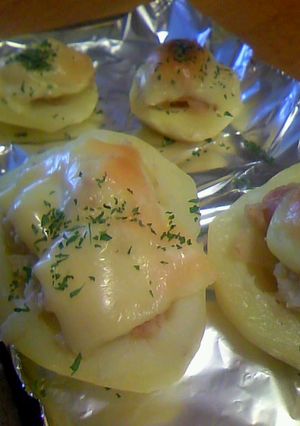 グラタンinポテト-レシピのメイン写真