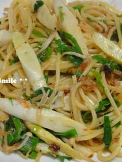 タケノコ和風パスタ-レシピのメイン写真