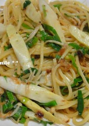 タケノコ和風パスタ-レシピのメイン写真