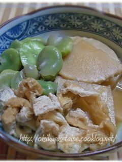 筍とそら豆の煮物-レシピのメイン写真