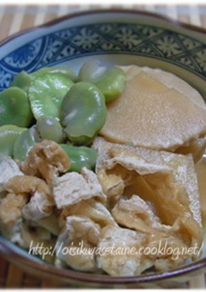 筍とそら豆の煮物-レシピのメイン写真