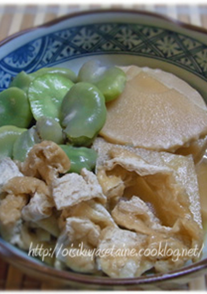 筍とそら豆の煮物-レシピのメイン写真