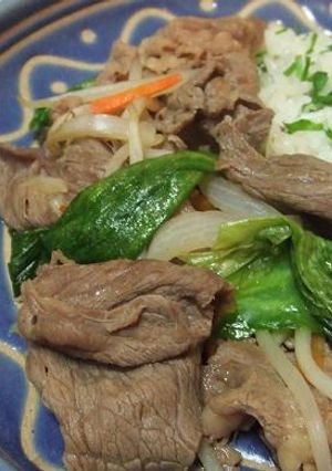 タイ料理♪ガパオ風「牛肉ご飯」-レシピのメイン写真