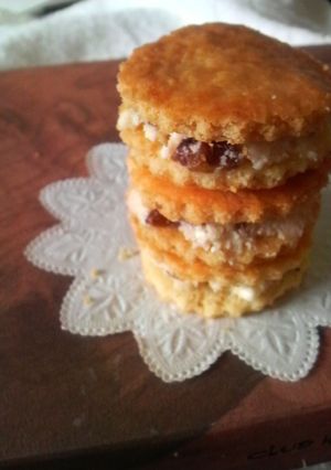 *初恋の*レーズンバターサンド-レシピのメイン写真