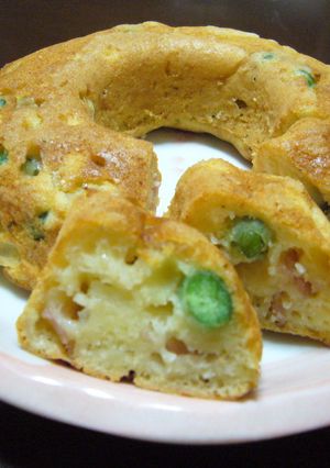 豆腐とホットケーキミックスでケークサレ-レシピのメイン写真
