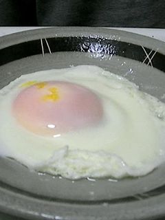 電子レンジで目玉焼き-レシピのメイン写真