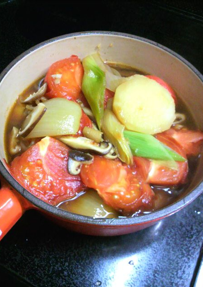 ♪簡単・トマト・すき焼き♪-レシピのメイン写真