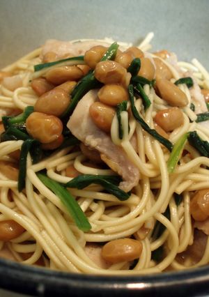 納豆ラーメン・とんこつ風味-レシピのメイン写真