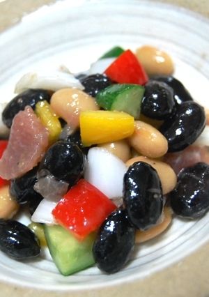 黒豆のカラフルサラダ-レシピのメイン写真