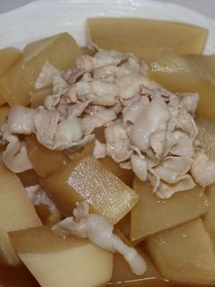 豚バラと大根の煮物-レシピのメイン写真